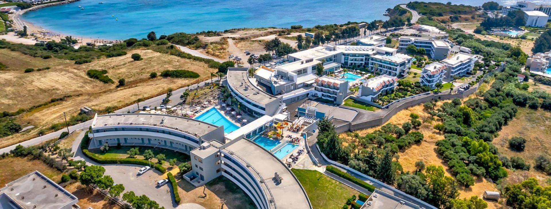 Virginia Family Resort Kallithéa Exterior foto